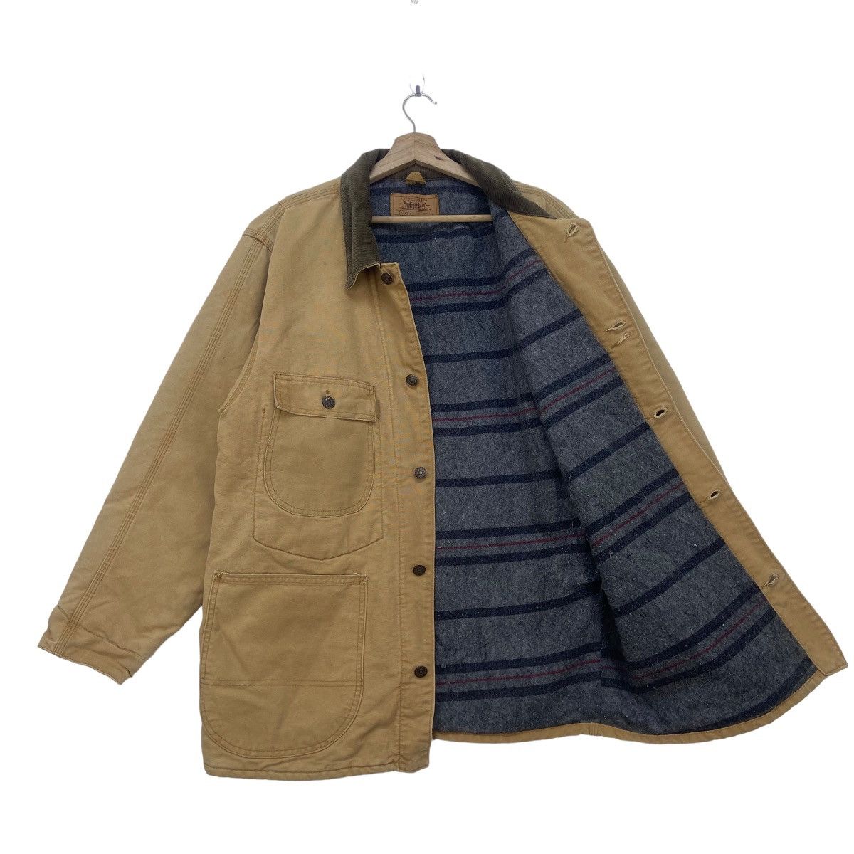 Levi's Vintage Clothing Vtg Levi’s Workers Blanket Duck Canvas Michigan Chore Jacket Size US M / EU 48-50 / 2 - 4 Thumbnail