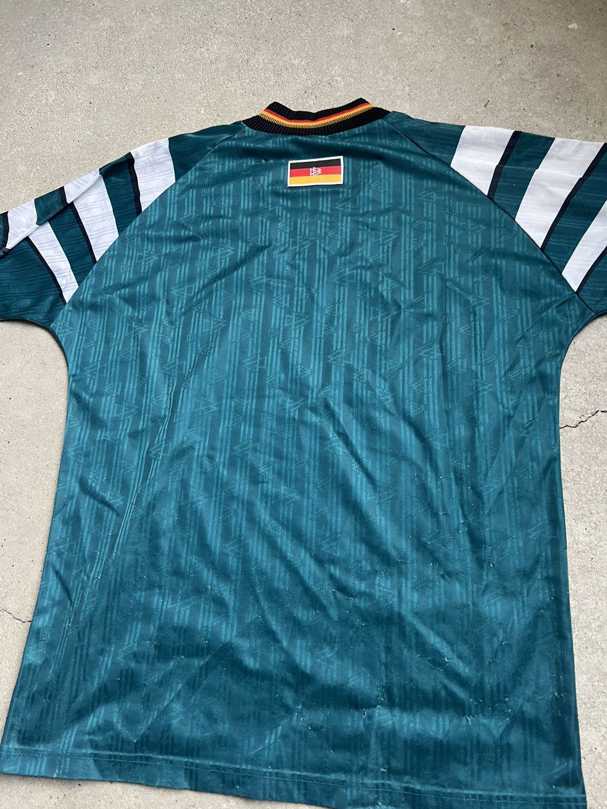 Adidas Deutschland Trikot 1996 adidas Away DFB Jersey Germany Shirt Size US S / EU 44-46 / 1 - 10 Thumbnail