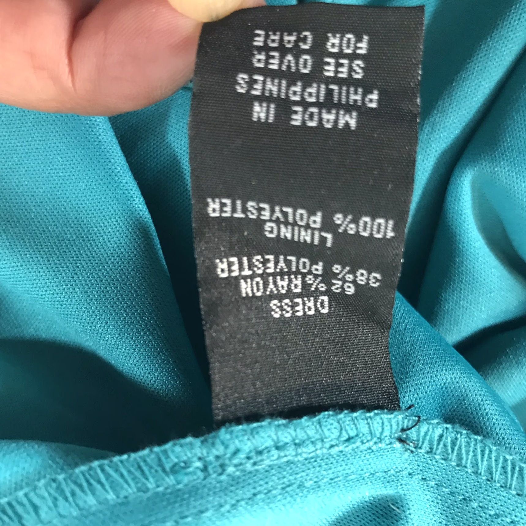 Vintage Iz Byer Women's Maxi Dress Sleeveless Ruffled Turquoise Bohemian Casual Party Summer XL Size XL / US 12-14 / IT 48-50 - 6 Thumbnail