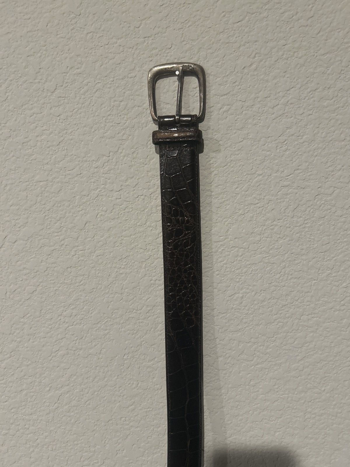 Ralph Lauren Ralph Lauren Vintage Sterling Silver Alligator Belt Size 28 Size ONE SIZE - 6 Thumbnail