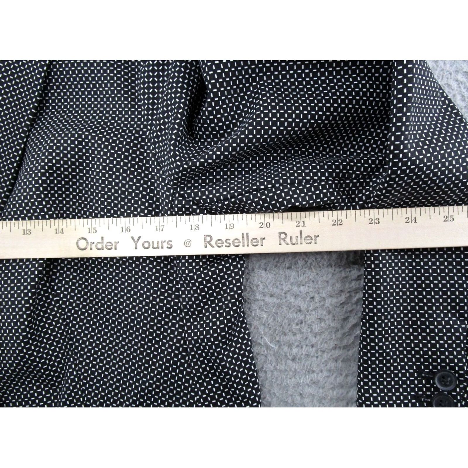 Liz Claiborne Liz Claiborne Blazer Short Button Jacket L Womens Fall Winter Spring Multicolor Twill Lined Polyester Career Workwear Pattern Solid Button New Size L / US 10 / IT 46 - 6 Thumbnail