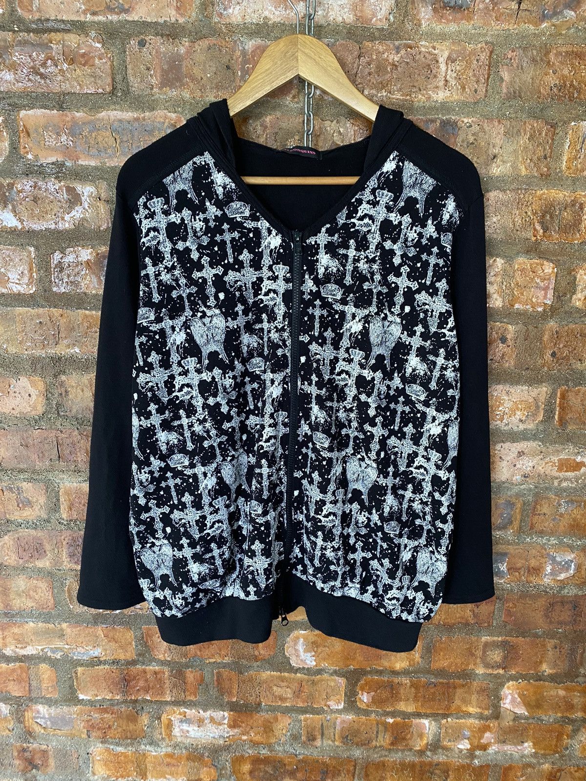 Japanese Brand ALGONQUINS Japan all cross logo knit Vkei Size L / US 10 / IT 46 - 2 Thumbnail