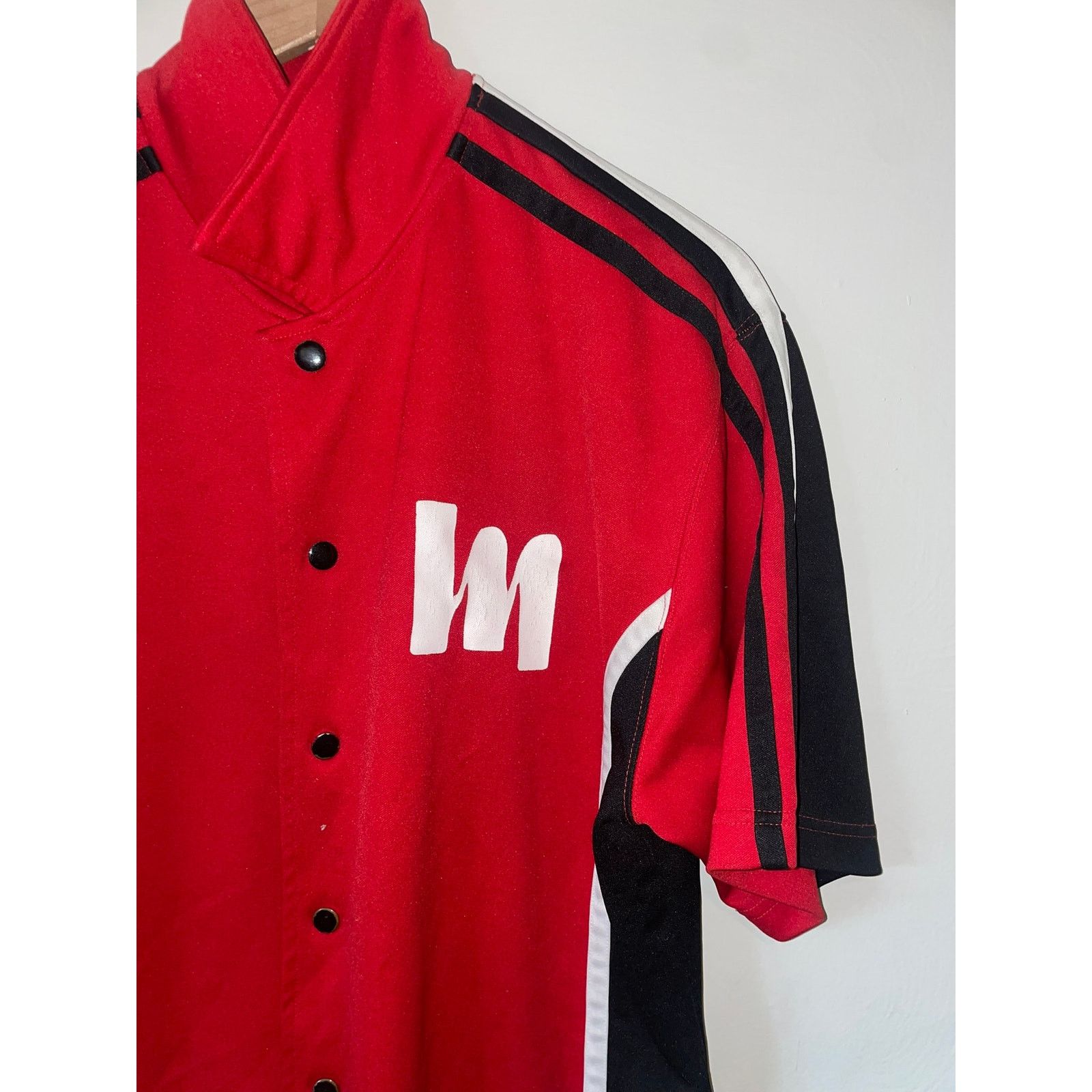 Vintage VintagePhysical Science Jersey Red Phys.Sci Red Button Down Size US M / EU 48-50 / 2 - 2 Thumbnail