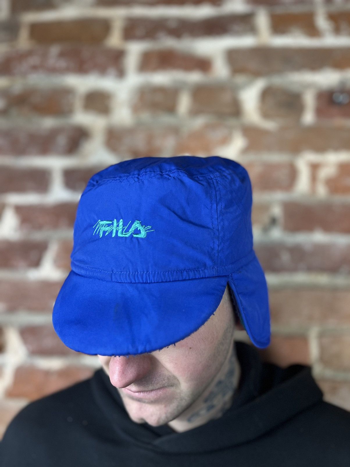 Fila 🎿Fila 90s vintage double-sided fleece trapper ski hat cap Size ONE SIZE - 5 Thumbnail