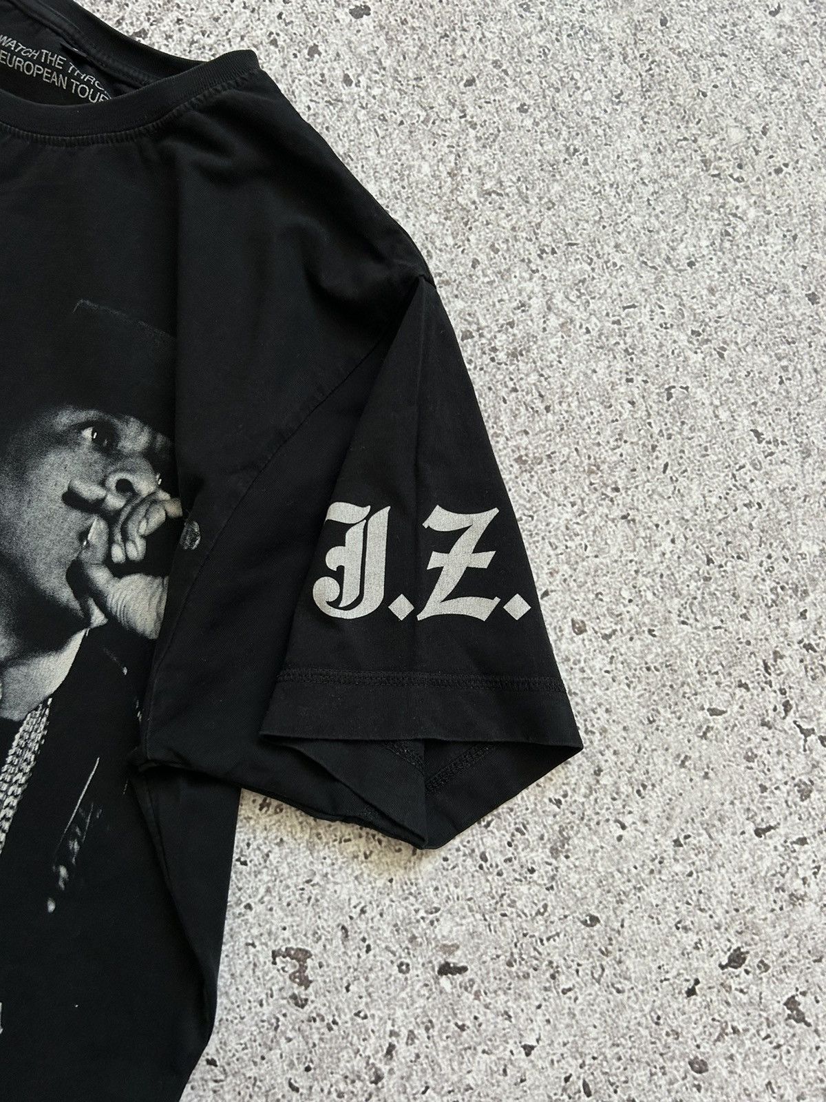 Jay-Z × Kanye West Vintage Kanye West x Jay Z Watch The Throne Europe Tee Size US L / EU 52-54 / 3 - 10 Thumbnail
