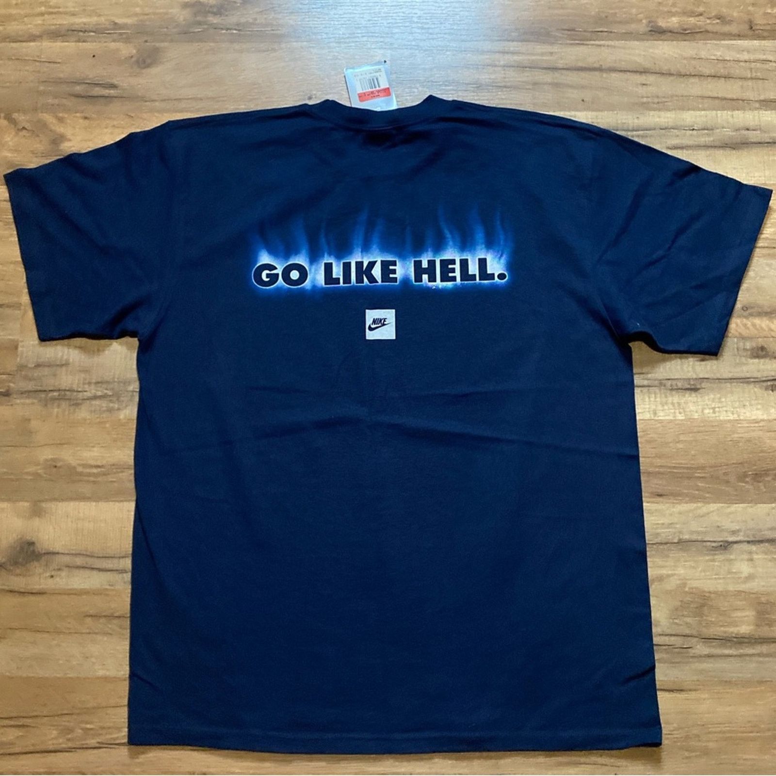 Nike Y2K Nike Go Like Hell Short Sleeve Size US L / EU 52-54 / 3 - 1 Thumbnail