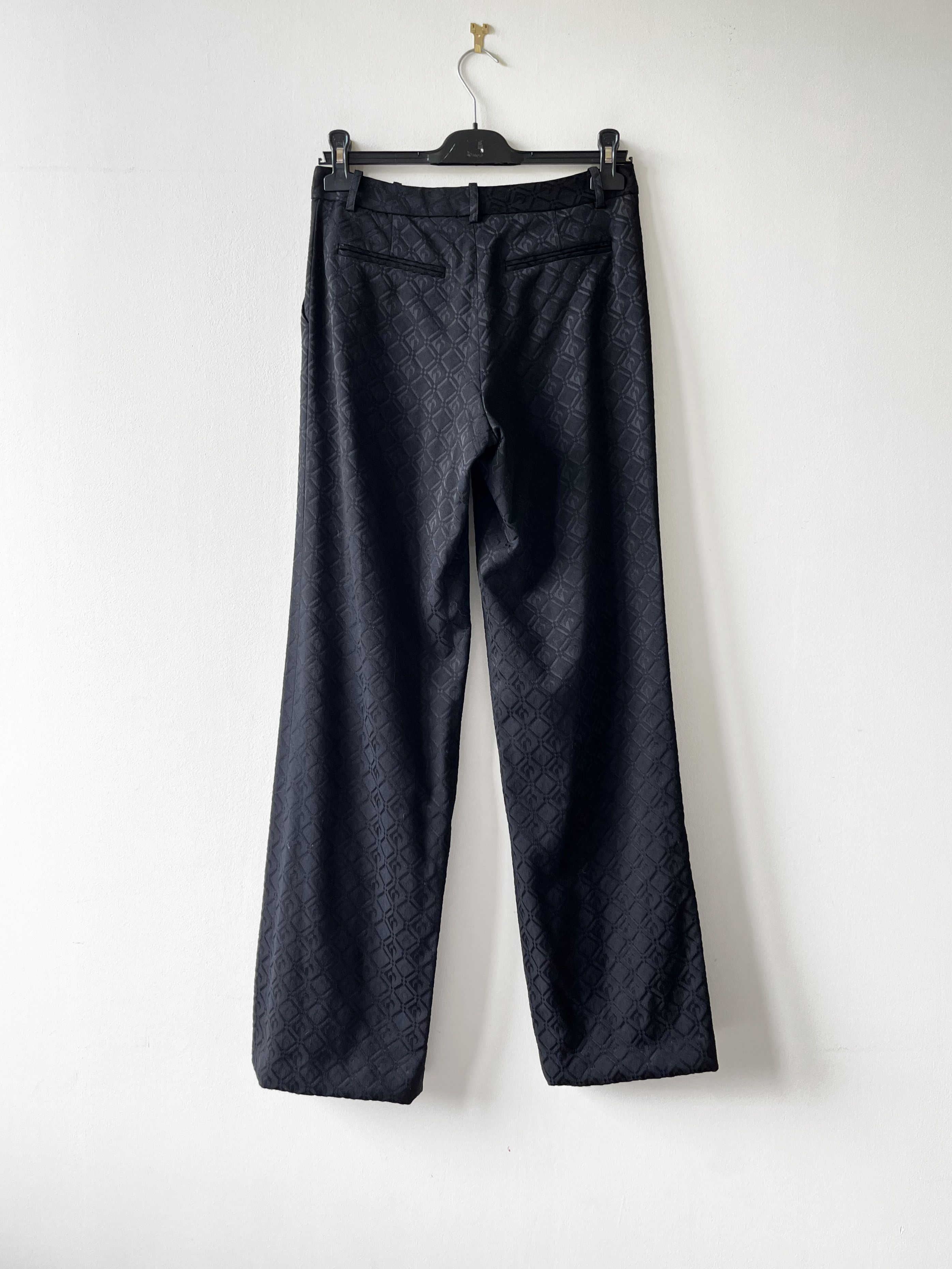 Marine Serre Marine Serre womens black tailor pants Size 26" / US 2 / IT 38 - 2 Thumbnail