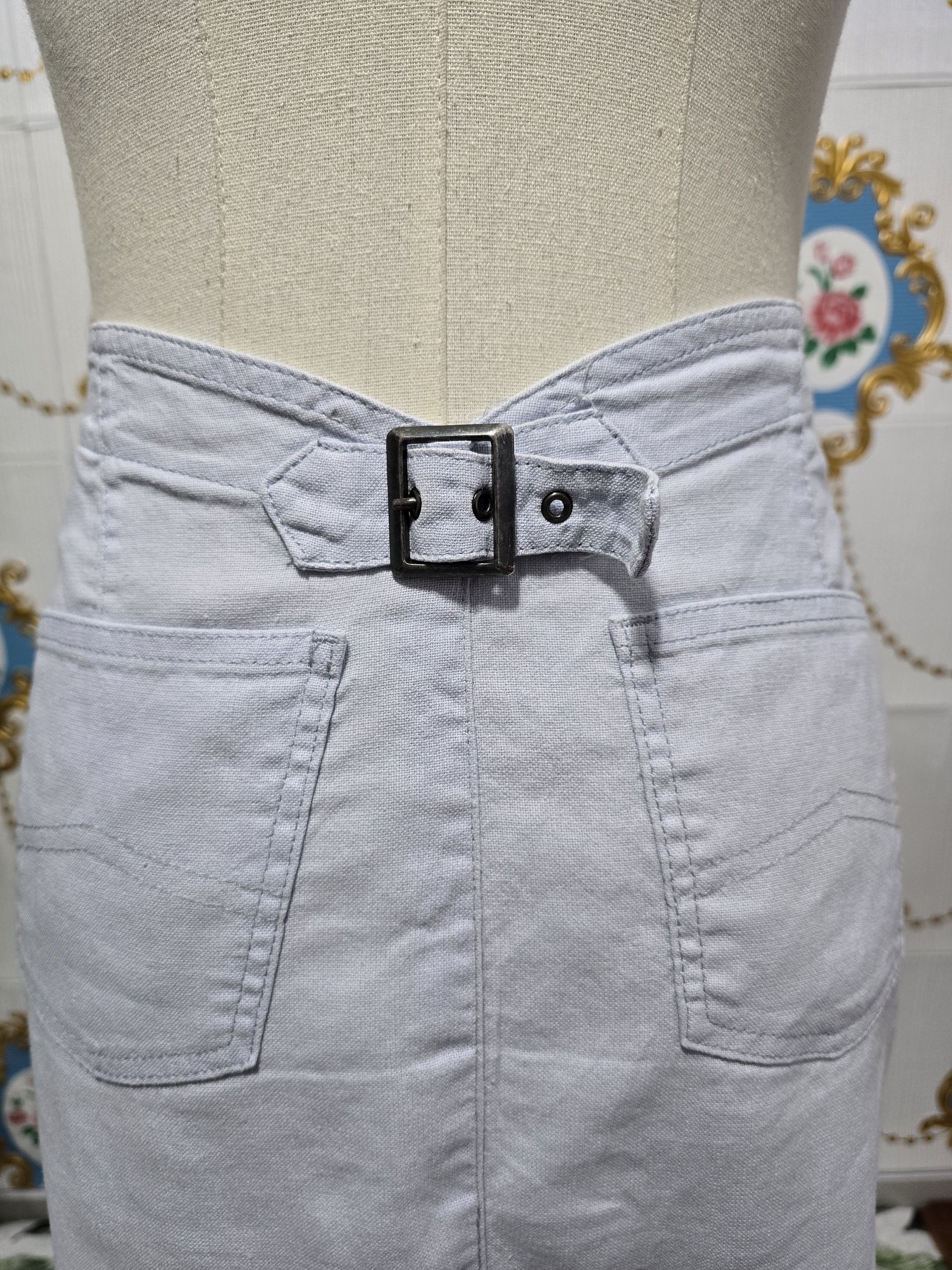 Giorgio Armani × Vintage ARMANI JEANS Vintage Size Medium LINEN EXCELLENT Size 30" / US 8 / IT 44 - 8 Thumbnail