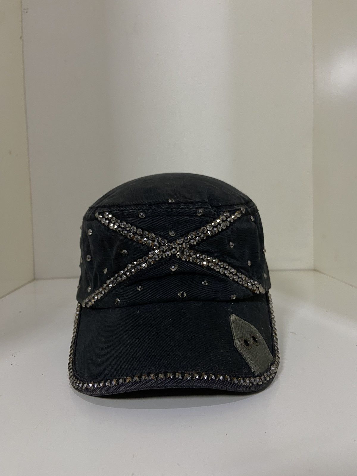 If Six Was Nine × Japanese Brand × Le Grande Bleu (L.G.B.) 2000s patrol hat punk skulls if six was nine style Size ONE SIZE - 2 Thumbnail