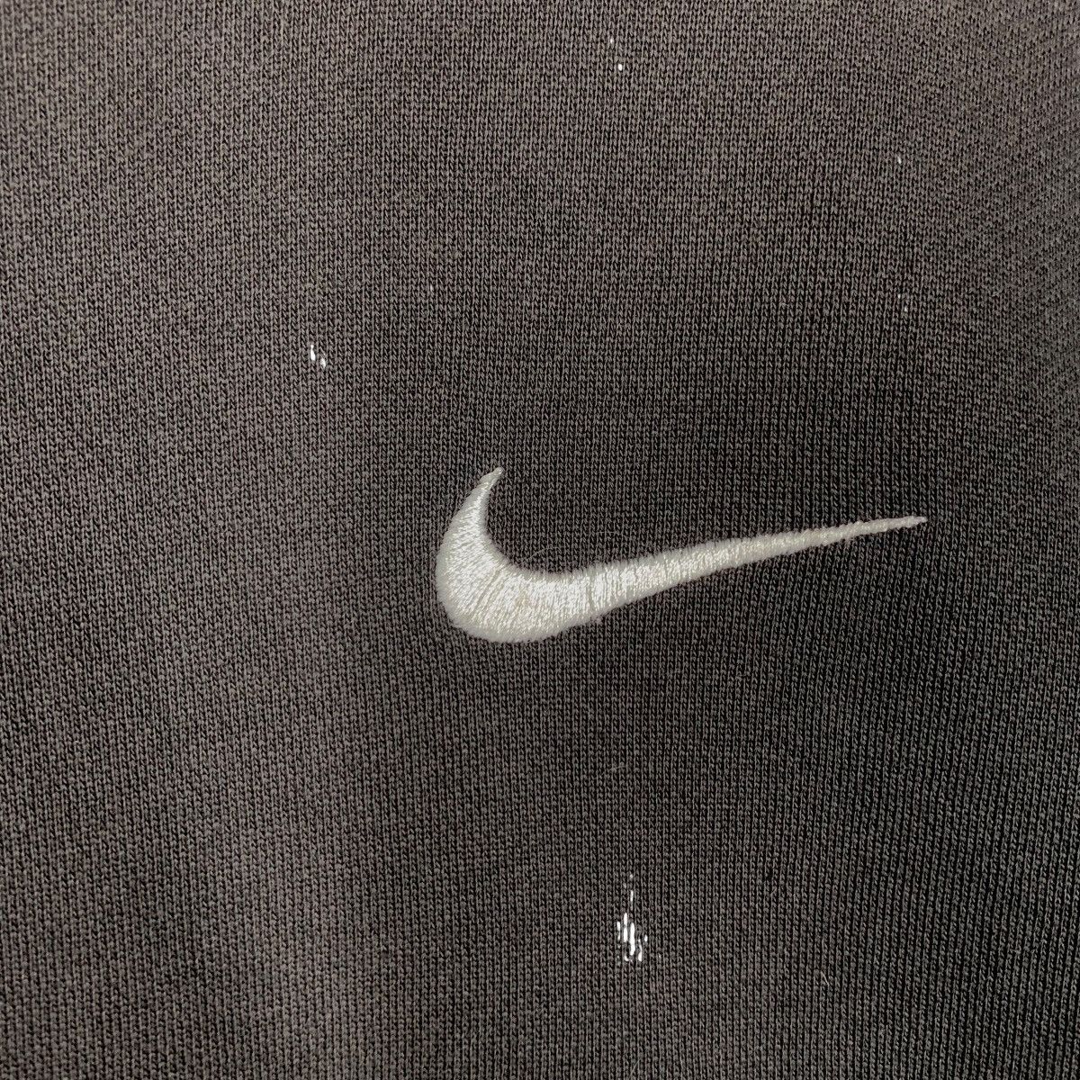 Nike Trashed NIKE Silver Tag Small Swoosh Logo Sweater #1535-C69 Size US L / EU 52-54 / 3 - 10 Thumbnail