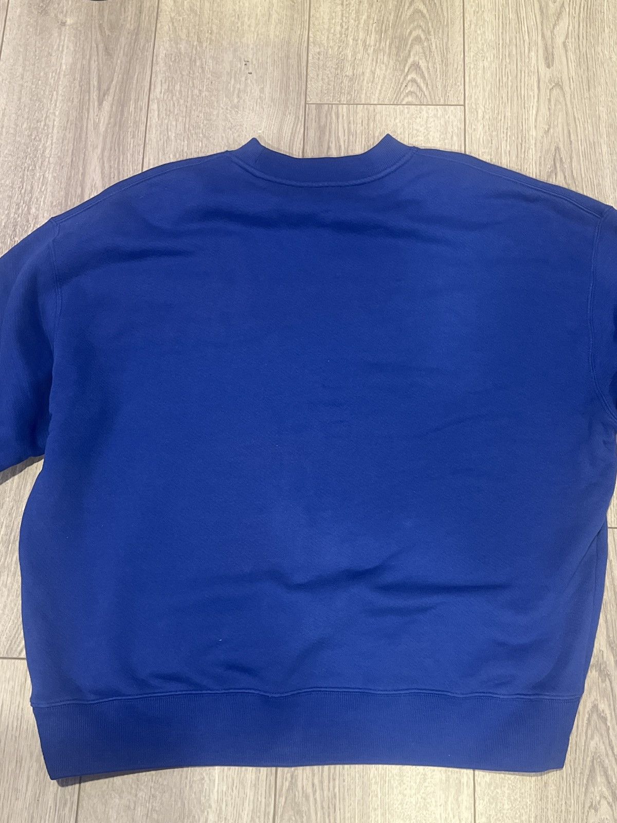 Off-White OFF-WHITE Stamp Skate Crewneck Dark Blue Size US M / EU 48-50 / 2 - 12 Thumbnail