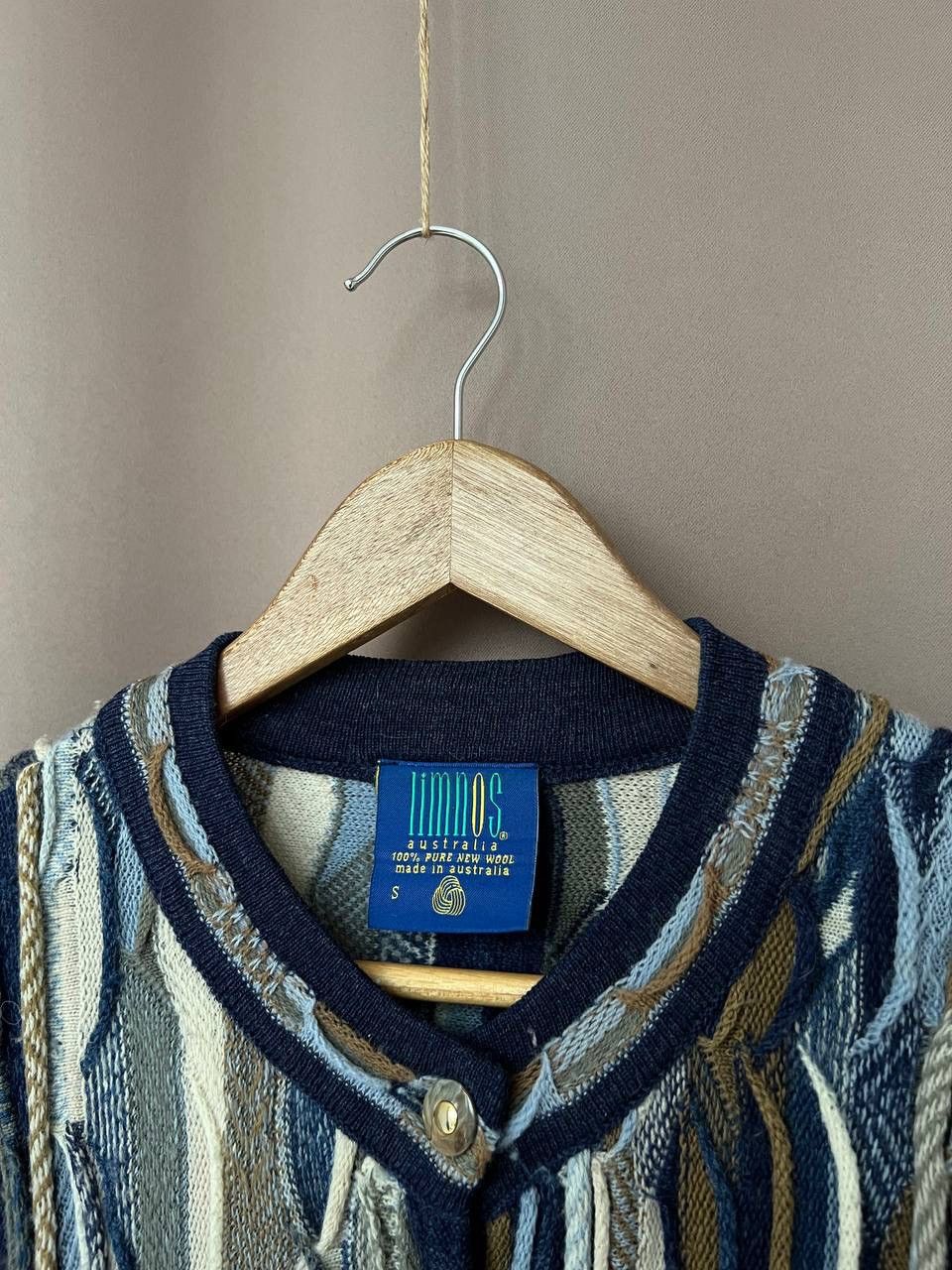 Coogi Limnos 3D Knit Coogi Style Cardigan Sweater Men M Wool Size US M / EU 48-50 / 2 - 10 Thumbnail