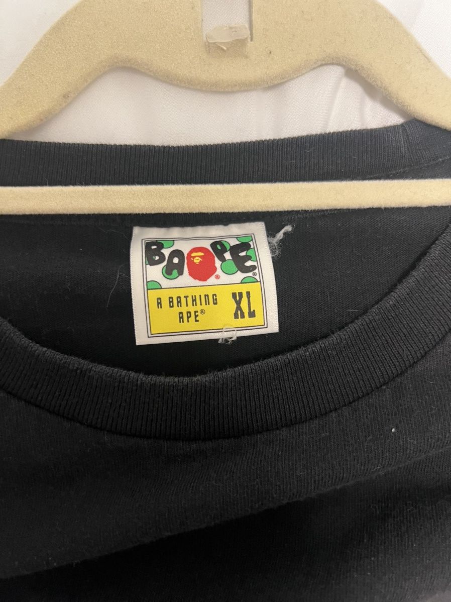 Bape Bapesta Side Tape Tee Size US XL / EU 56 / 4 - 4 Thumbnail