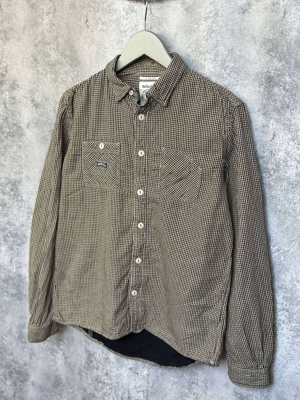 Diesel Diesel Co. Western Work Shirt Plaid Vintage Style Slim Fit Size US M / EU 48-50 / 2 - 1 Thumbnail