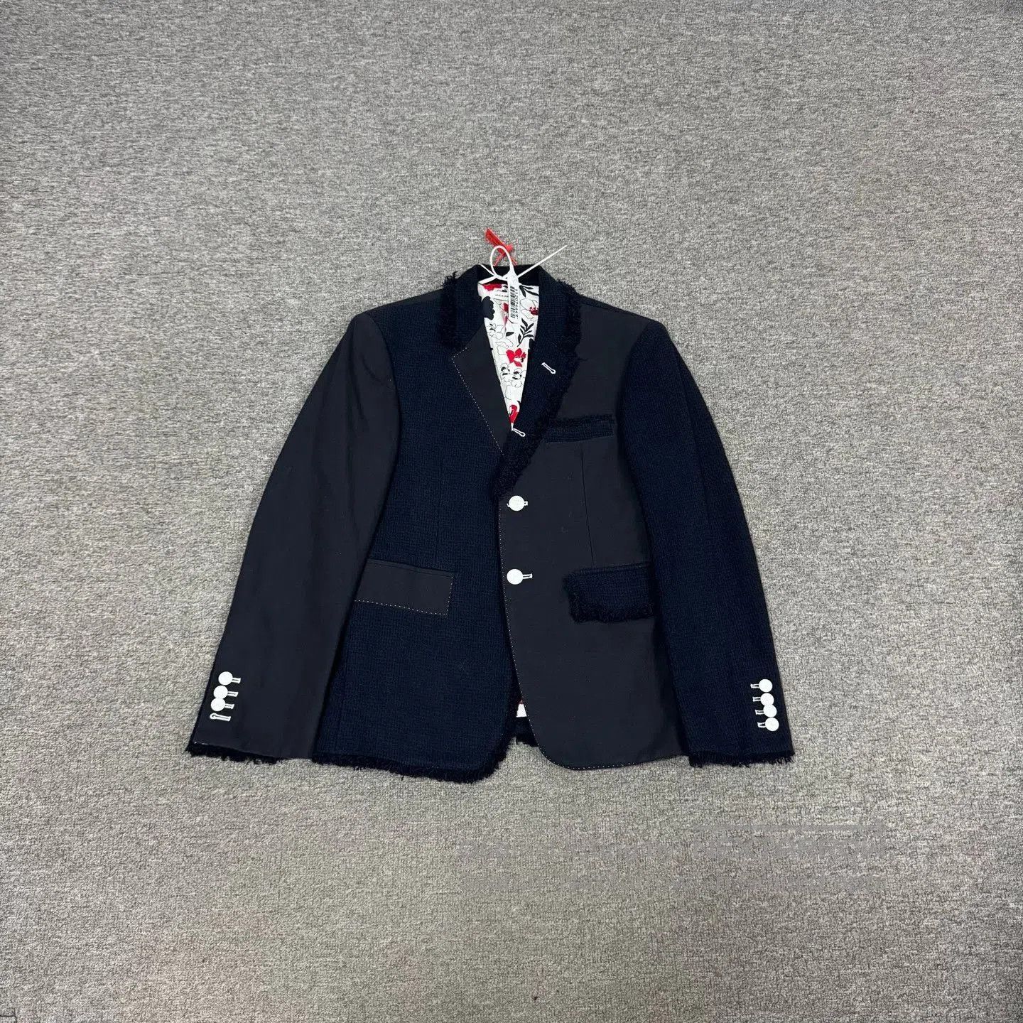 Thom Browne Thom Browne TB Trimmed Colorblock Suit. Size US XS / EU 42 / 0 - 2 Thumbnail