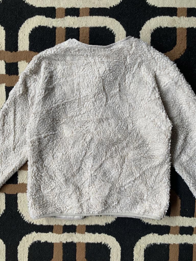 GU × Japanese Brand GU deep piles Fleece button Up Cardigan Size S / US 4 / IT 40 - 7 Thumbnail