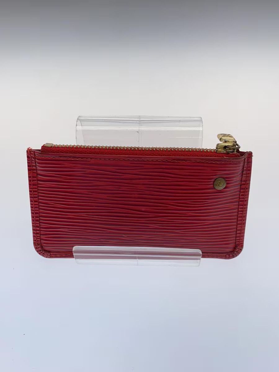 Louis Vuitton Louis Vuitton Epi Pochette Cle Leather Bordeaux Size ONE SIZE - 2 Thumbnail