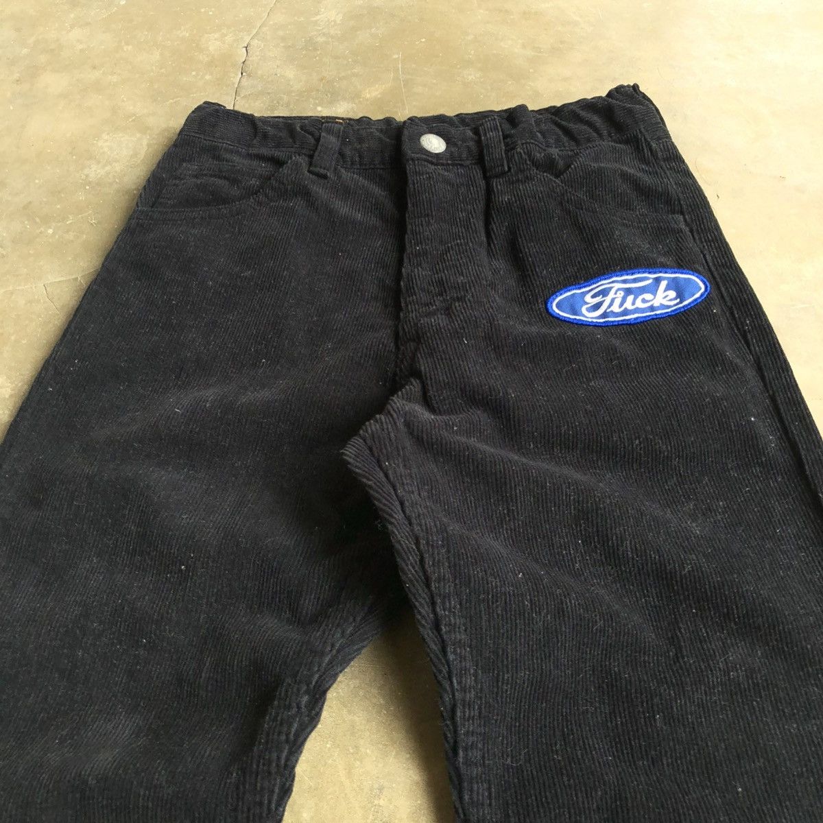 Hysteric Glamour FOR KIDS‼️Vintage Hysteric Glamour Mini Corduroy Pants Black Size US 26 / EU 42 - 4 Thumbnail