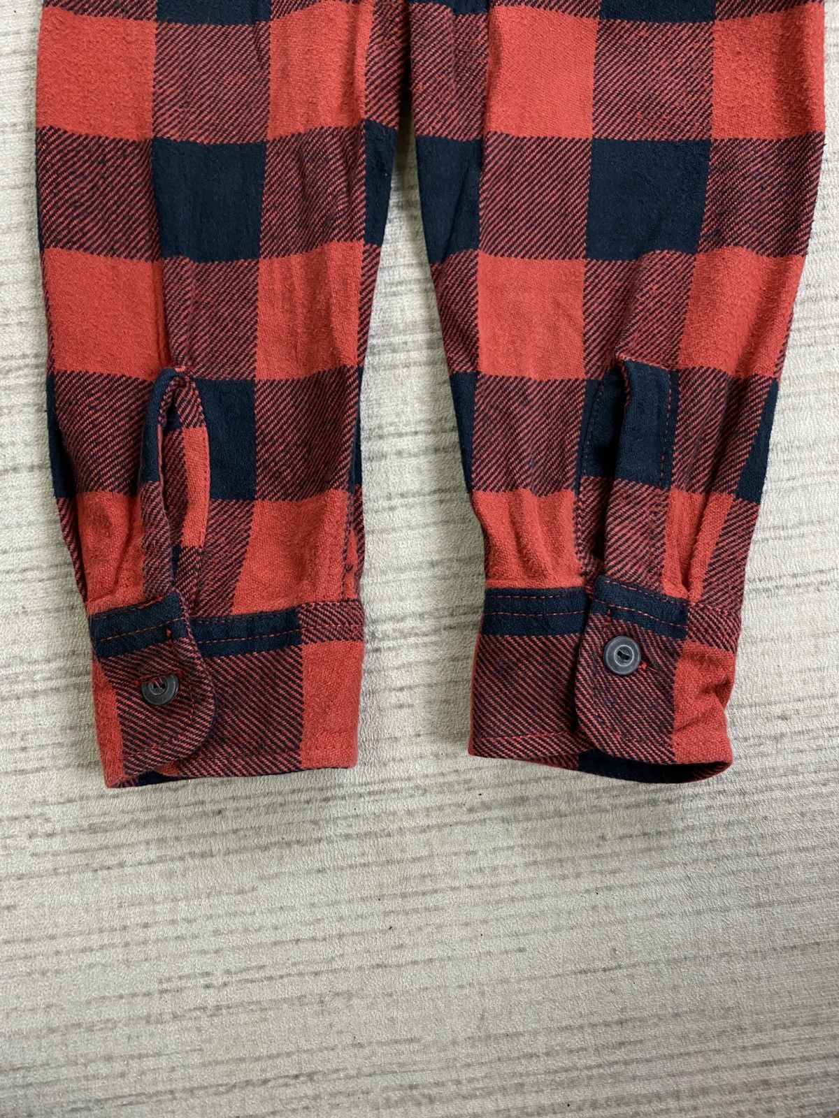Flannel × Vintage Vintage Flannel Red Checked Nice Design Size US L / EU 52-54 / 3 - 8 Thumbnail