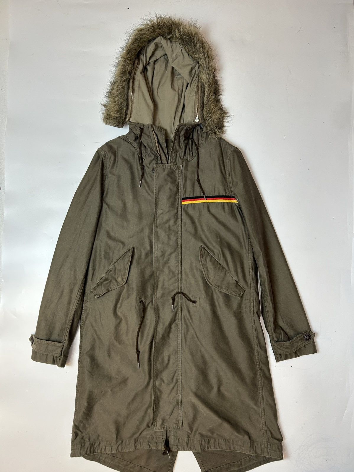 Hysteric Glamour HYSTERIC GLAMOUR FAUX DUR HOODIE PARKA JACKET Size US M / EU 48-50 / 2 - 2 Thumbnail