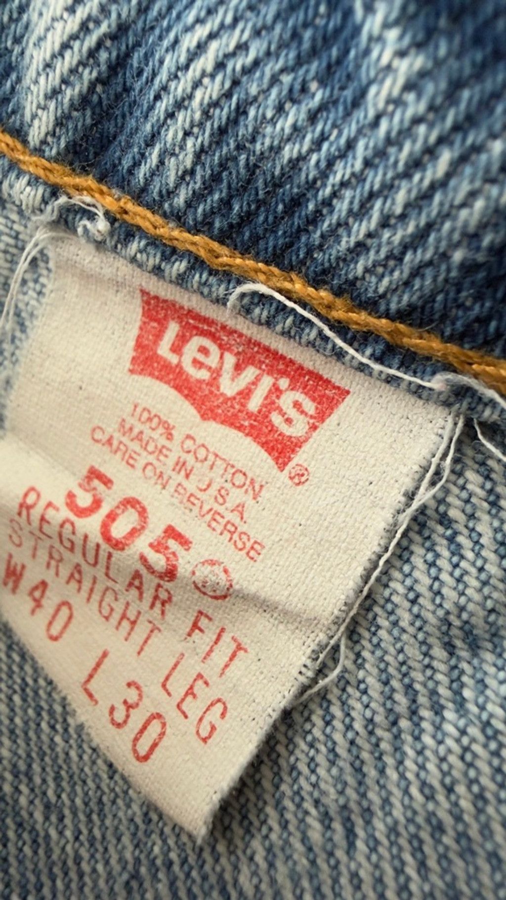 Levi's vintage Levi’s 550 relaxed-fit jeans orange tab size 40x30 Size US 40 / EU 56 - 8 Thumbnail