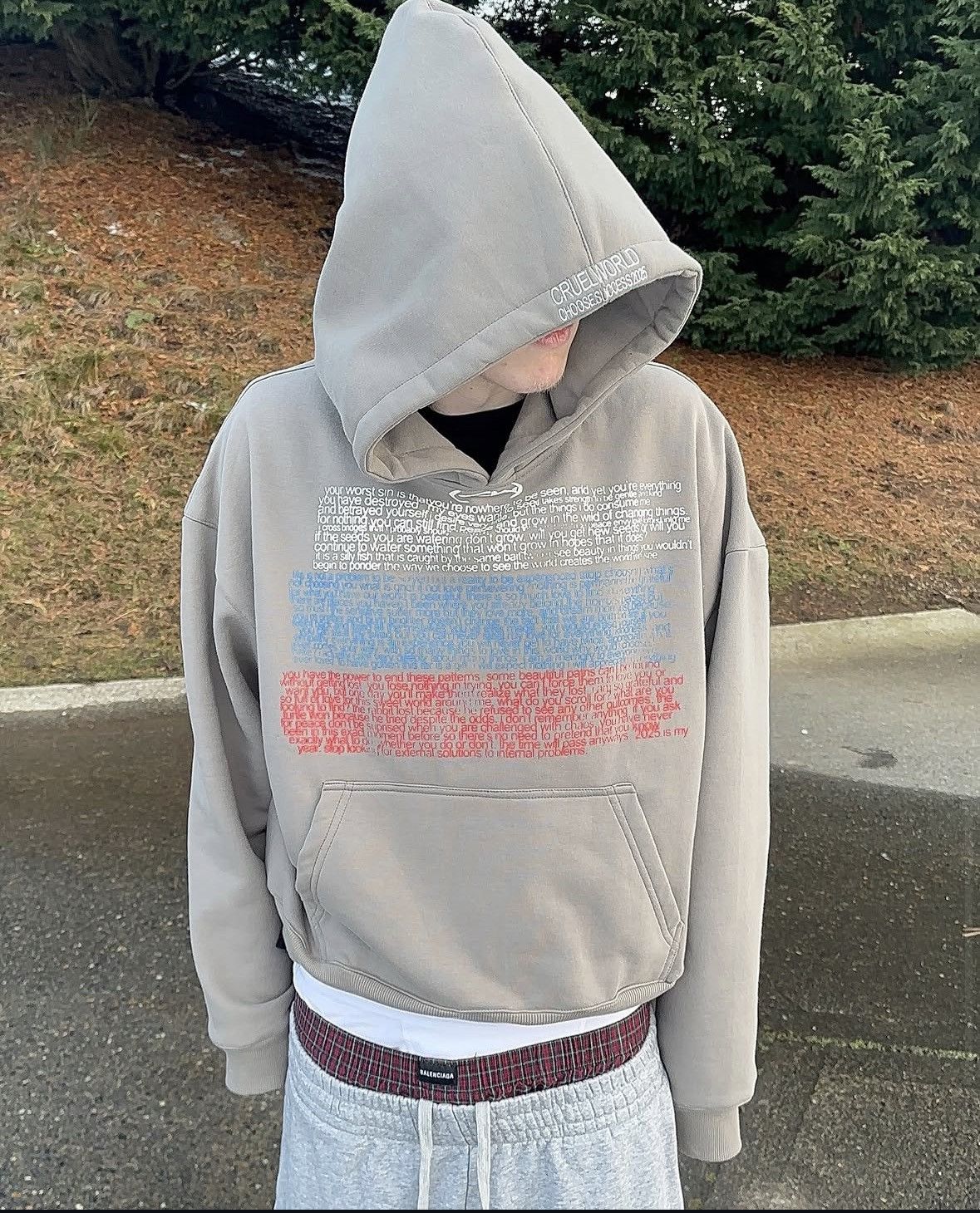 Other Cruel World Hushed Chaos Hoodie Size US S / EU 44-46 / 1 - 3 Thumbnail