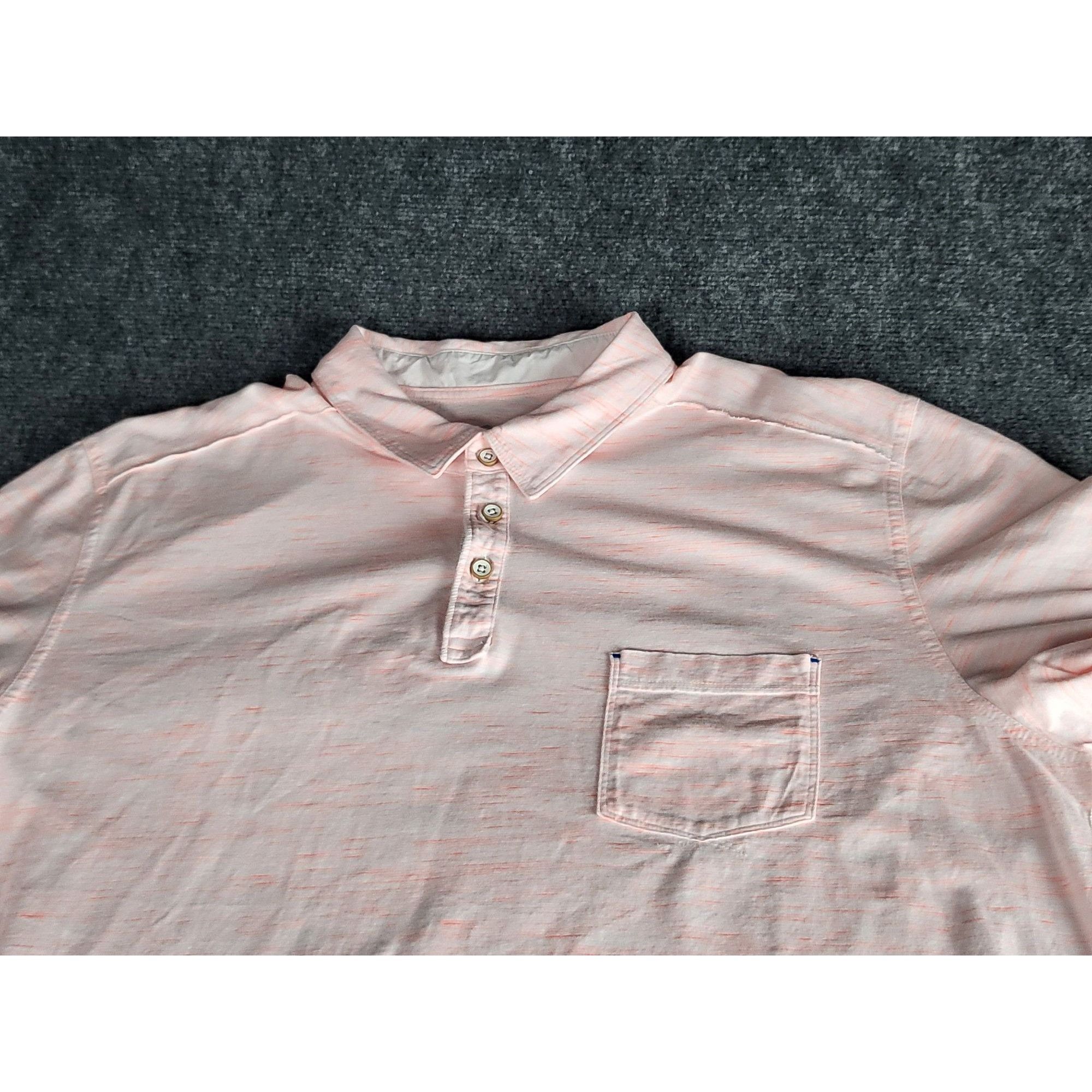 Tommy Bahama Tommy Bahama Beach Blast Polo Men Sz XL Pink Logo Pocket Isl Size US XL / EU 56 / 4 - 4 Thumbnail