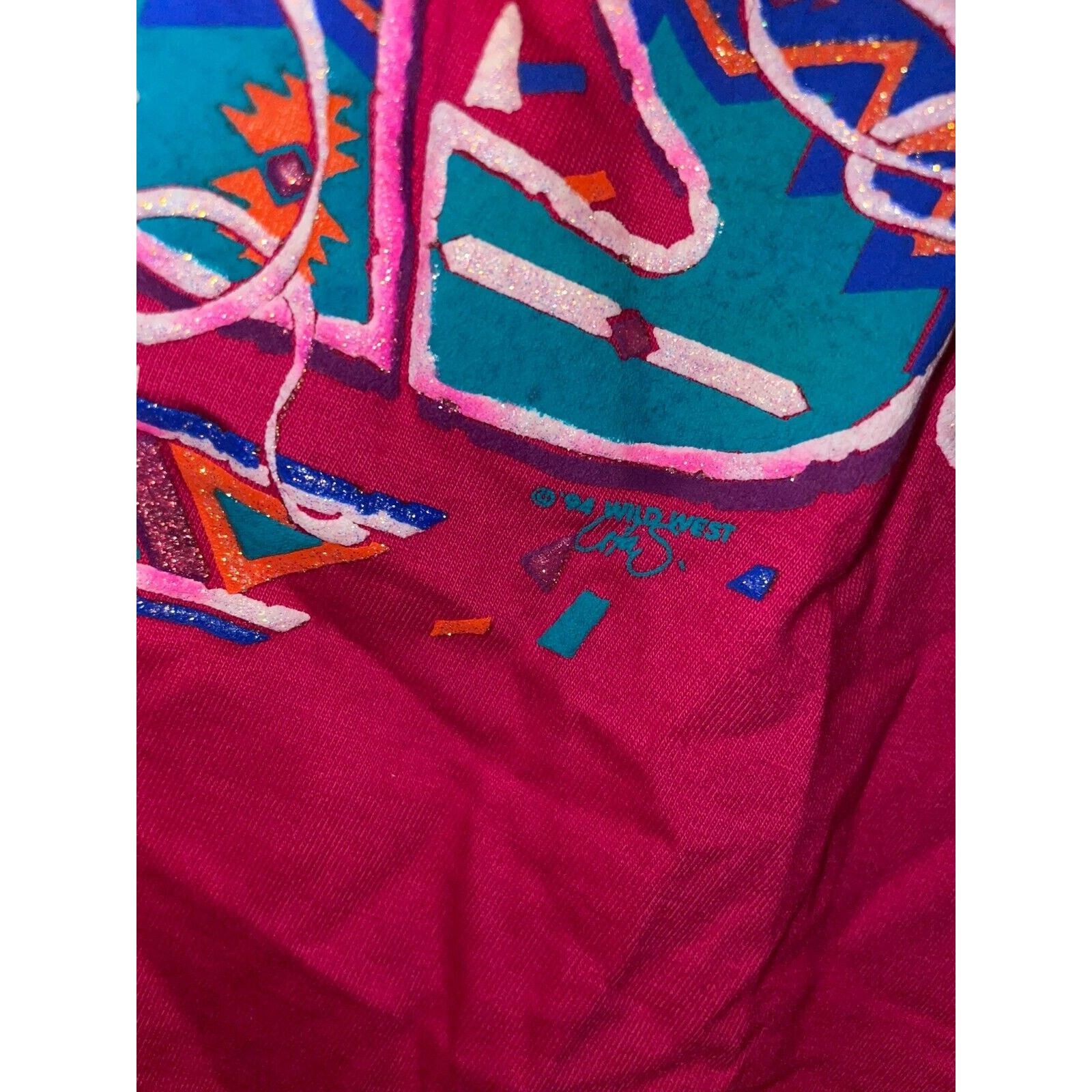 Jerzees Vintage 90s Las Vegas Shirt Southwest Pink Tee NV VTG 90s L Size US L / EU 52-54 / 3 - 9 Thumbnail