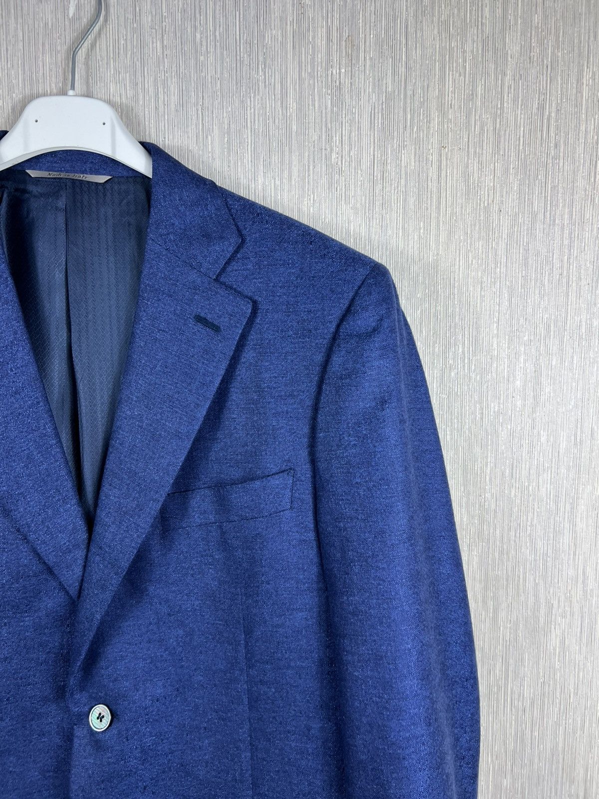 Canali Canali cashmere silk italian exclusive blazer luxury jacket Size US L / EU 52-54 / 3 - 3 Thumbnail