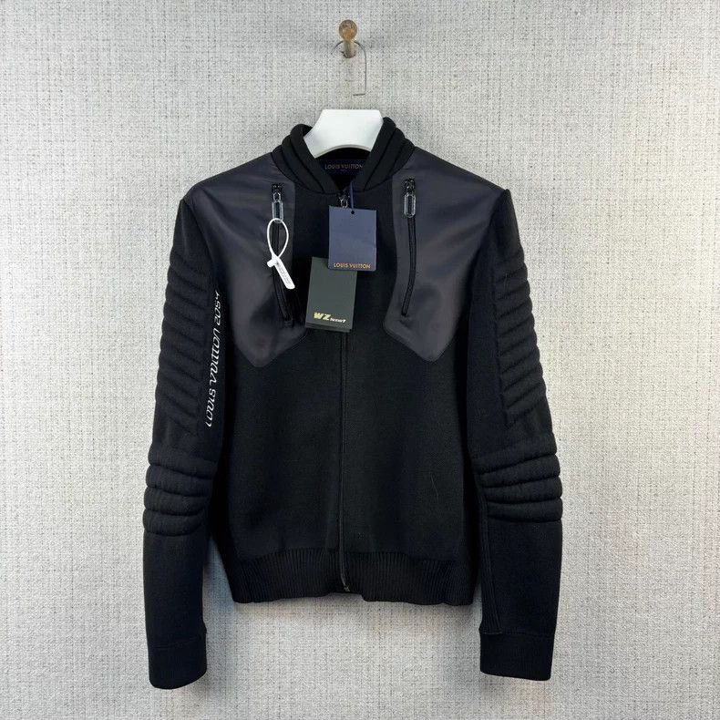 Louis Vuitton Louis Vuitton 2054 Paneled Wool Knit Jacket Size US S / EU 44-46 / 1 - 1 Thumbnail