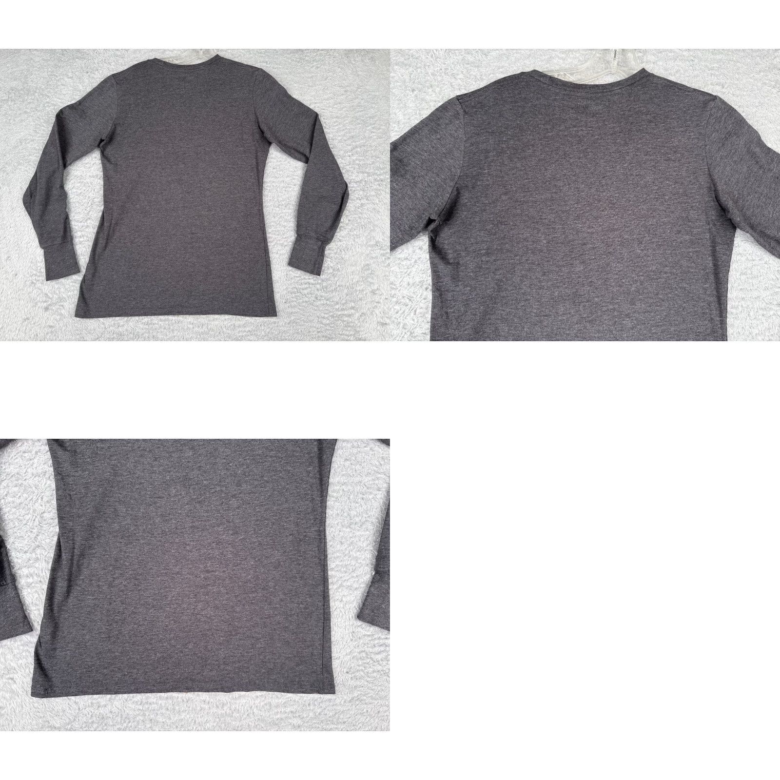 The North Face The North Face Shirt Women XS Gray Long Sleeve Crew Neck Cotton Blend Size XS / US 0-2 / IT 36-38 - 9 Thumbnail