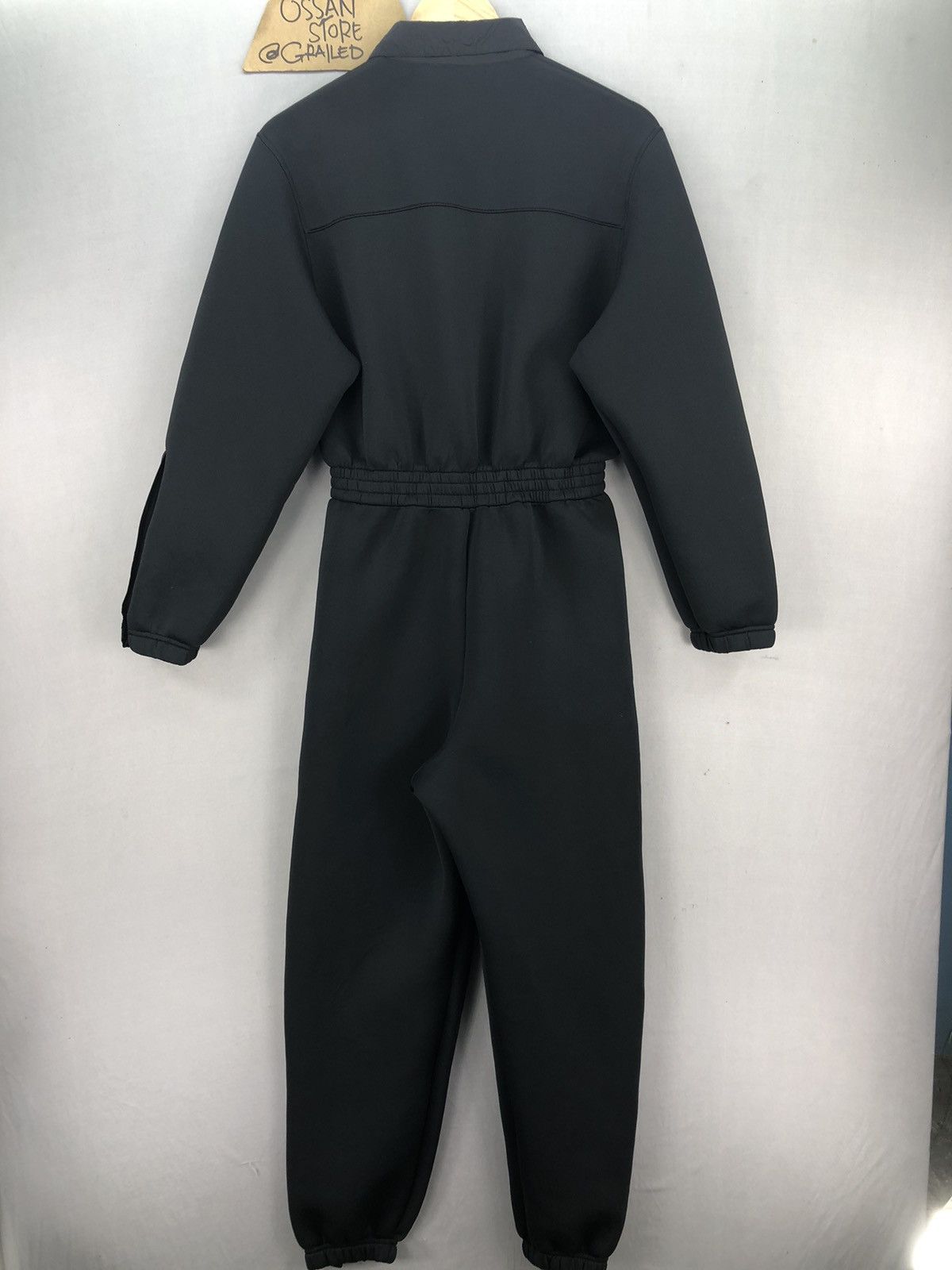 Adidas Adidas All Black Overalls Jumpsuit Size US 29 - 14 Thumbnail