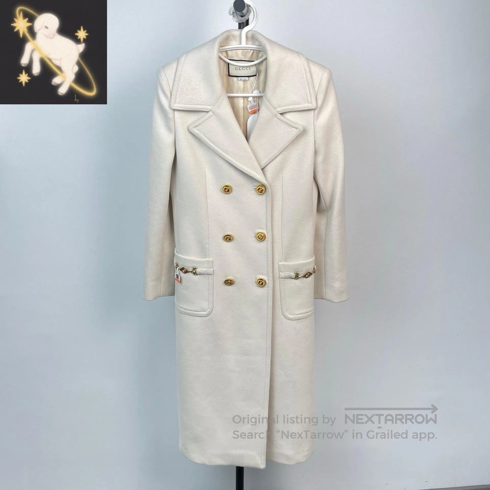 Gucci Gucci Cream Double. Size XS / US 0-2 / IT 36-38 - 1 Thumbnail