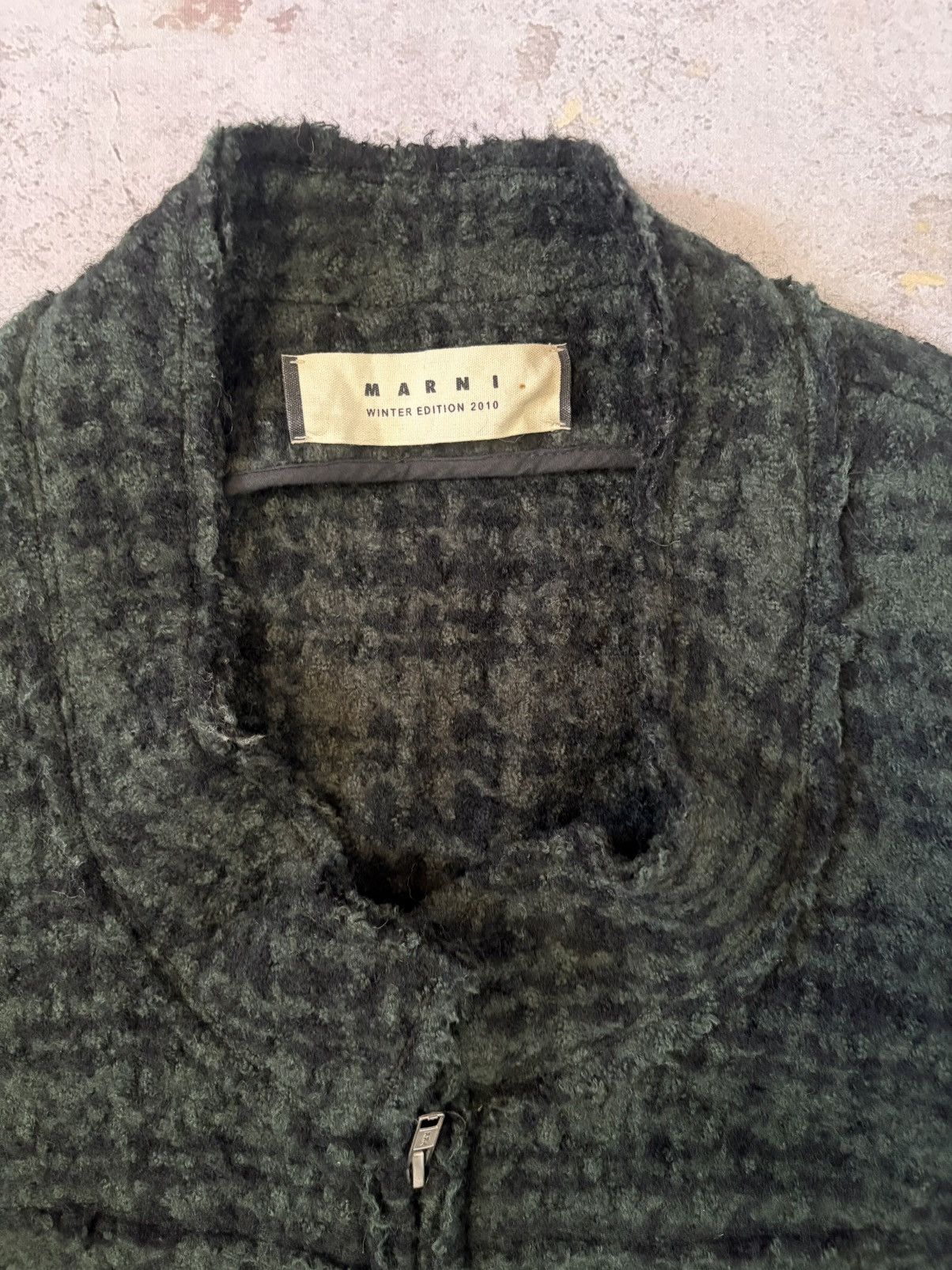 Marni Very rare Marni Woolen checked Coat Size XS / US 0-2 / IT 36-38 - 4 Thumbnail