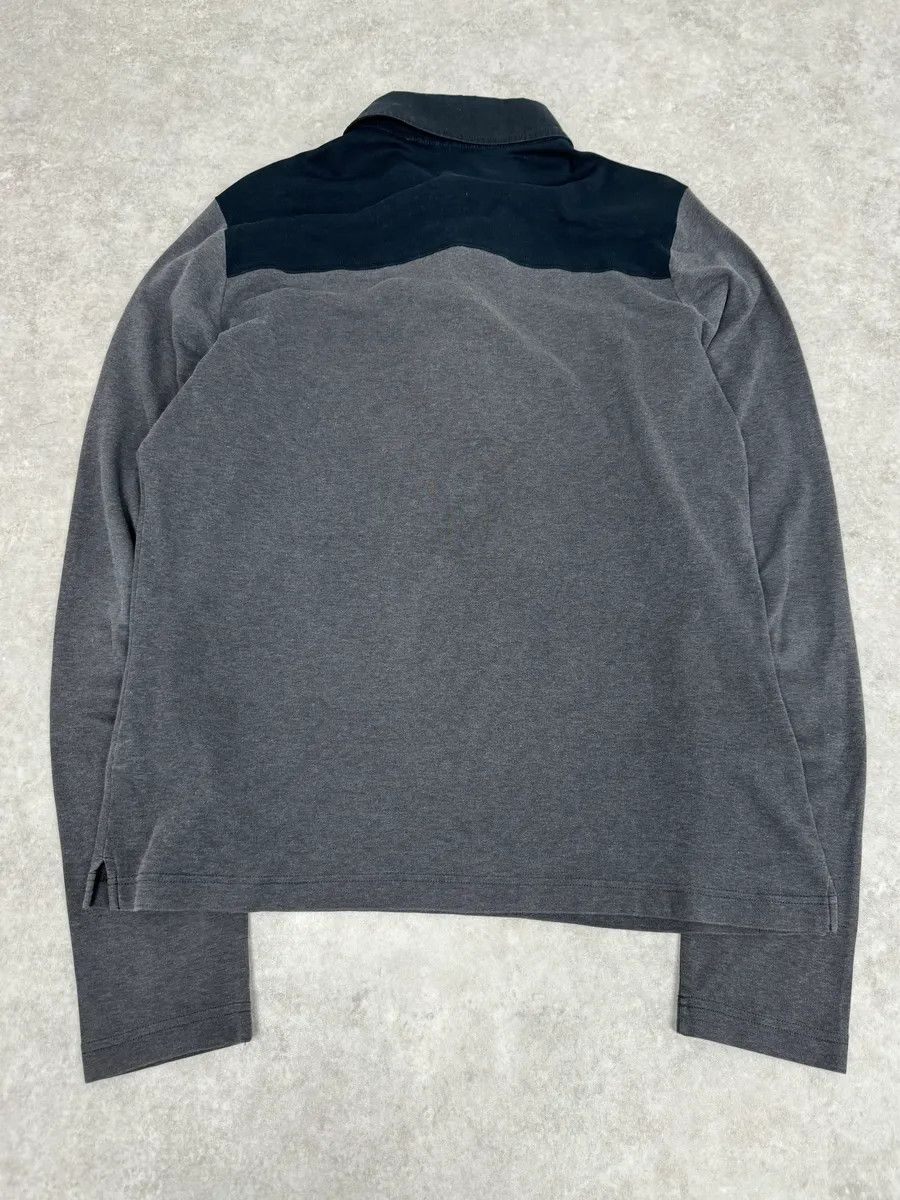 Prada 2000s Prada Grey & Black Polo Shirt Size US M / EU 48-50 / 2 - 7 Thumbnail