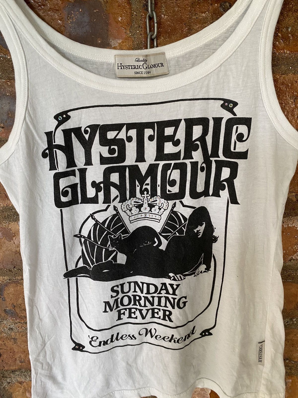 Hysteric Glamour 2000s Hysteric Sunday Morning Fever tank Size S / US 4 / IT 40 - 3 Thumbnail
