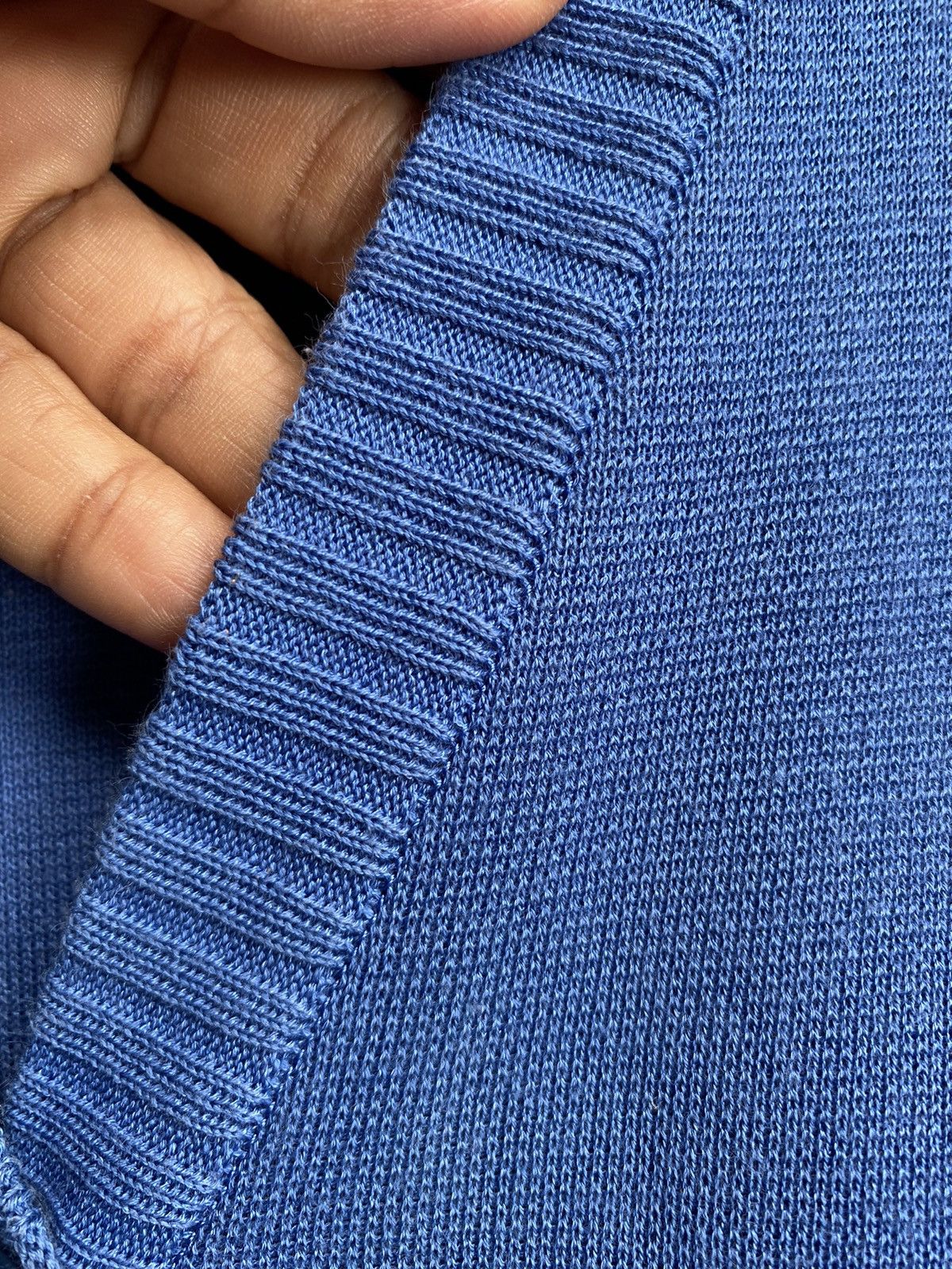 Yves Saint Laurent Yves Saint Laurent vintage knitted blue dress Size ONE SIZE - 11 Thumbnail