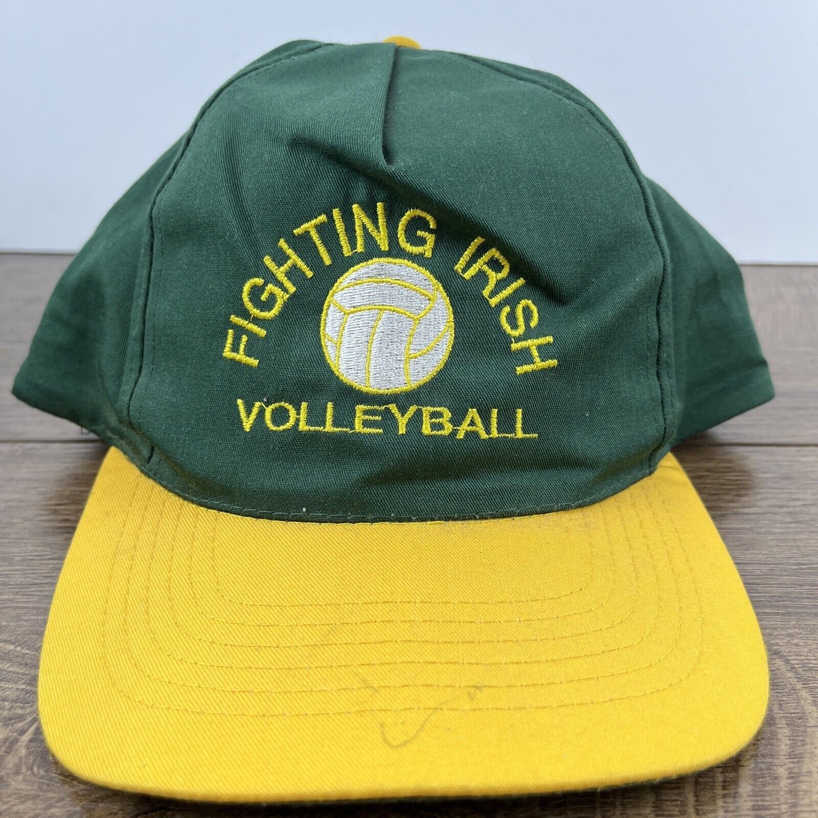 Other Notre Dame Fighting Irish Hat Volleyball Green Hat Snapback Size ONE SIZE - 5 Thumbnail