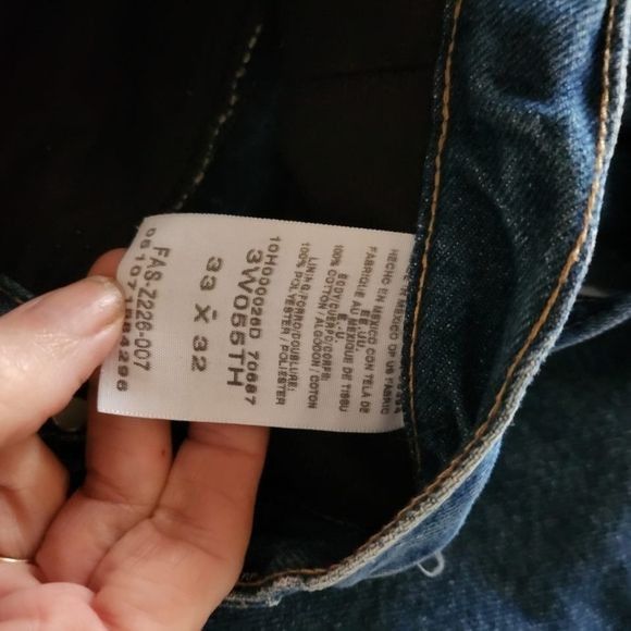 Wrangler Riggs Wrangler Durashield Denim Insulated Sz. 33x32 Blue Jea Size US 33 - 9 Thumbnail