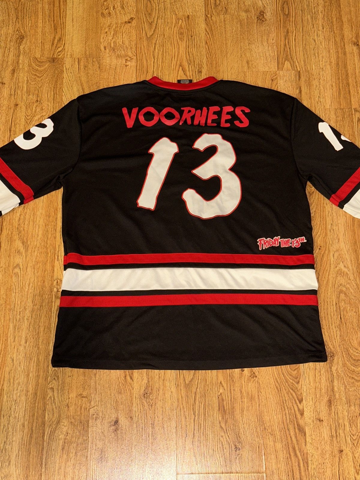 Other Friday The 13th Jason Voorhees Hockey Jersey Men’s XL Black Size US XL / EU 56 / 4 - 3 Thumbnail