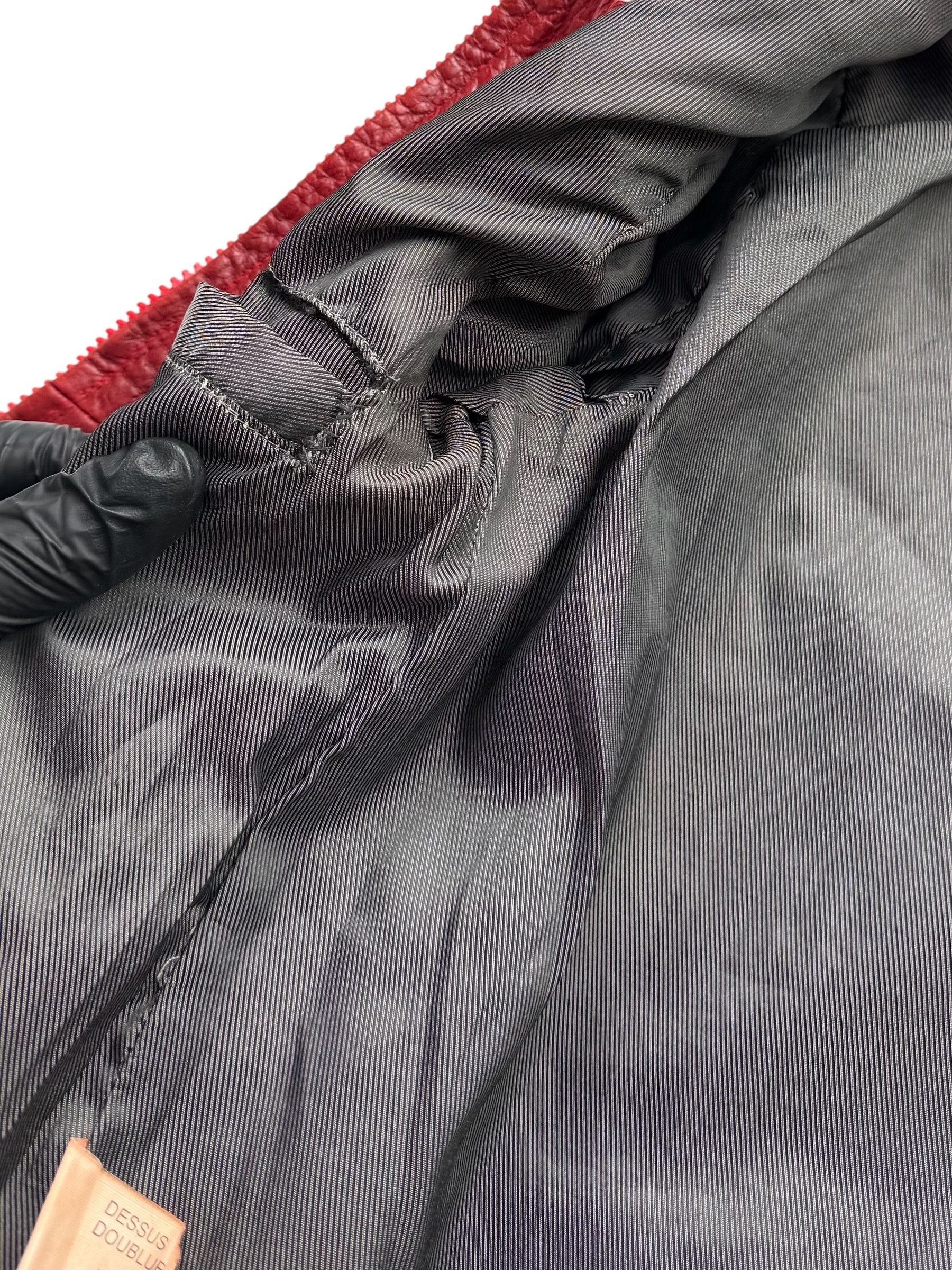 Japanese Brand Vintage Buffalo Leather Jacket W38(V9) Size M / US 6-8 / IT 42-44 - 5 Thumbnail