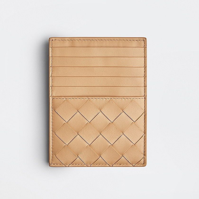 Bottega Veneta o1n1vont1224 Size: OS / Zipped Card Holder in Brown Size ONE SIZE - 1 Thumbnail