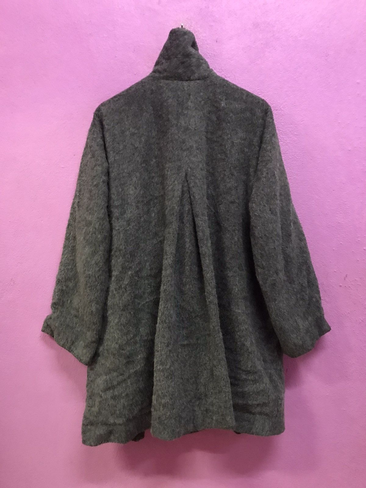 Issey Miyake Sunao Kuwahara Wool Issey Miyake Long Jackets Size US L / EU 52-54 / 3 - 2 Thumbnail
