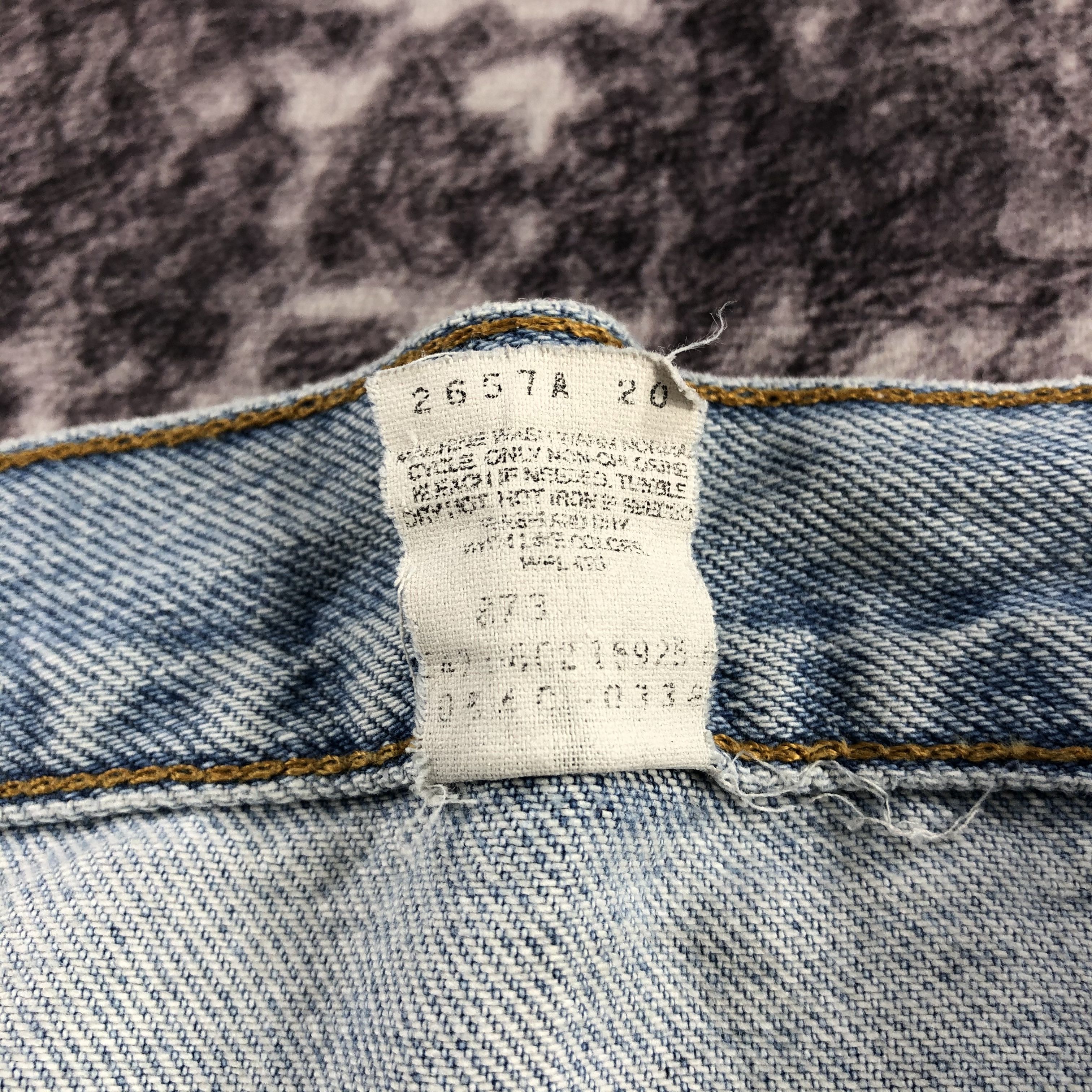 Levi's × Vintage 90s Vintage Light Wash Levis 540 Jeans-JM3096 Size US 37 - 16 Thumbnail