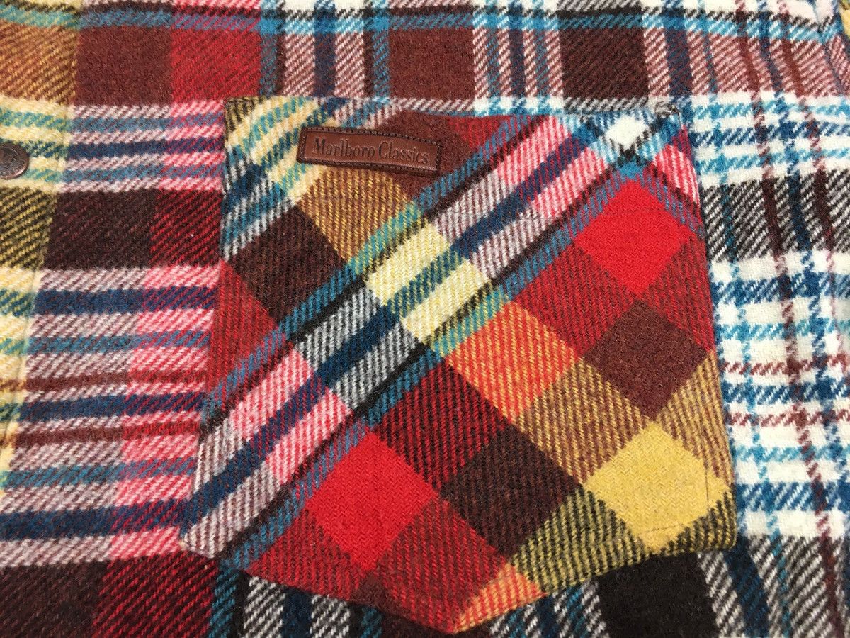 Flannel × Marlboro Classics Marlboro Classics Western Shirt Flannel Plaid Checked Size US L / EU 52-54 / 3 - 5 Thumbnail