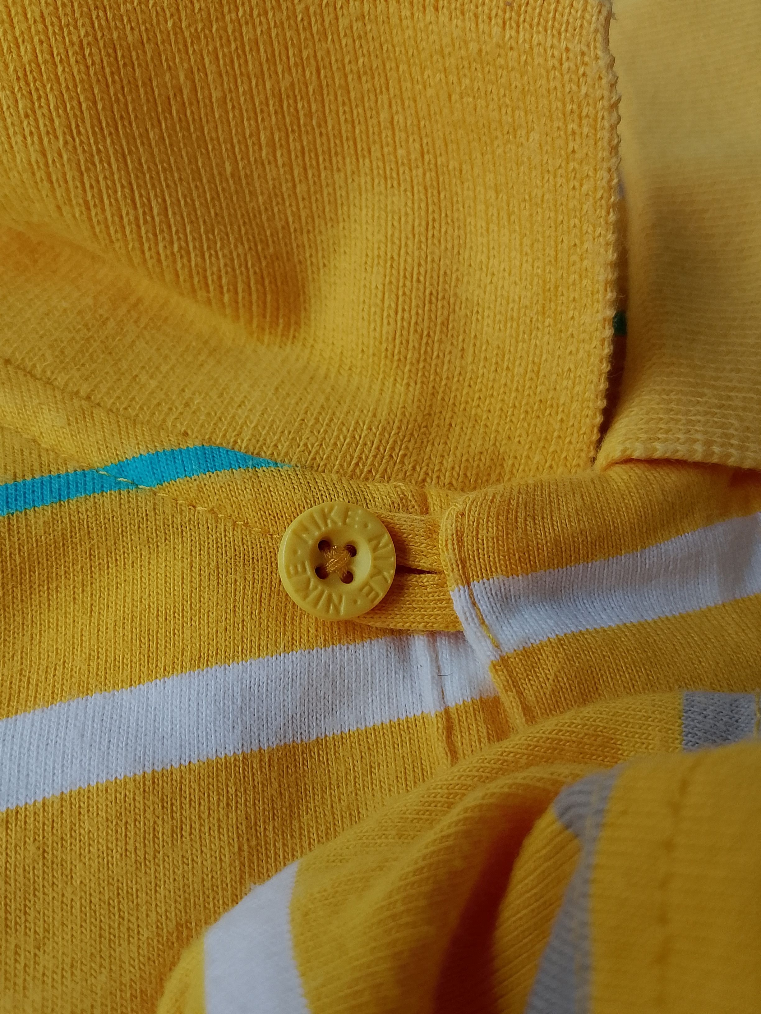 Nike Rare Nike Striped Polo Y2K Retro 00s Skate Grunge Aesthetic Size US XL / EU 56 / 4 - 7 Thumbnail