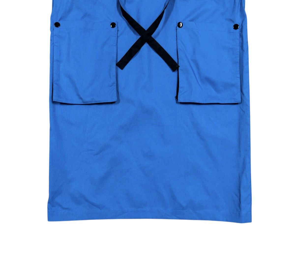 Kansai Yamamoto Vtg🔥Kansai Uniform Apron Dress Patch Pocket Jacket Size M / US 6-8 / IT 42-44 - 4 Thumbnail