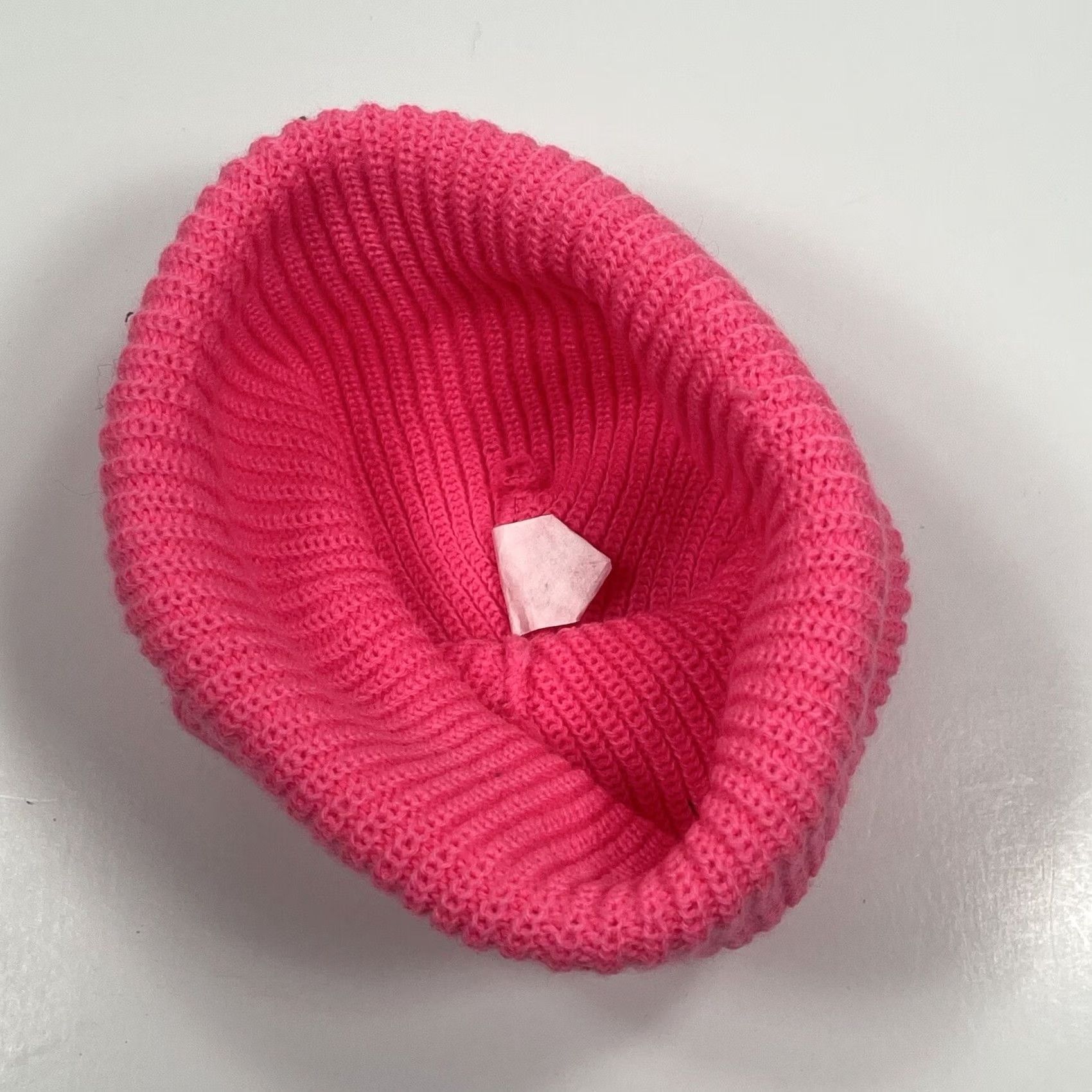 Vintage Unbranded Beanie Hat Womens Winter Snow Knit Pink One Size Fits 100% Acrylic Size ONE SIZE - 5 Thumbnail