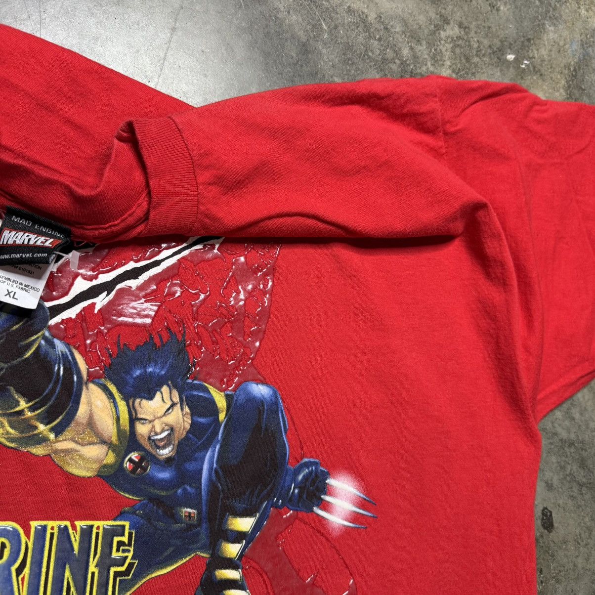 Marvel Comics vintage mad engine wolverine marvel deadstock tshirt Size US XL / EU 56 / 4 - 4 Thumbnail