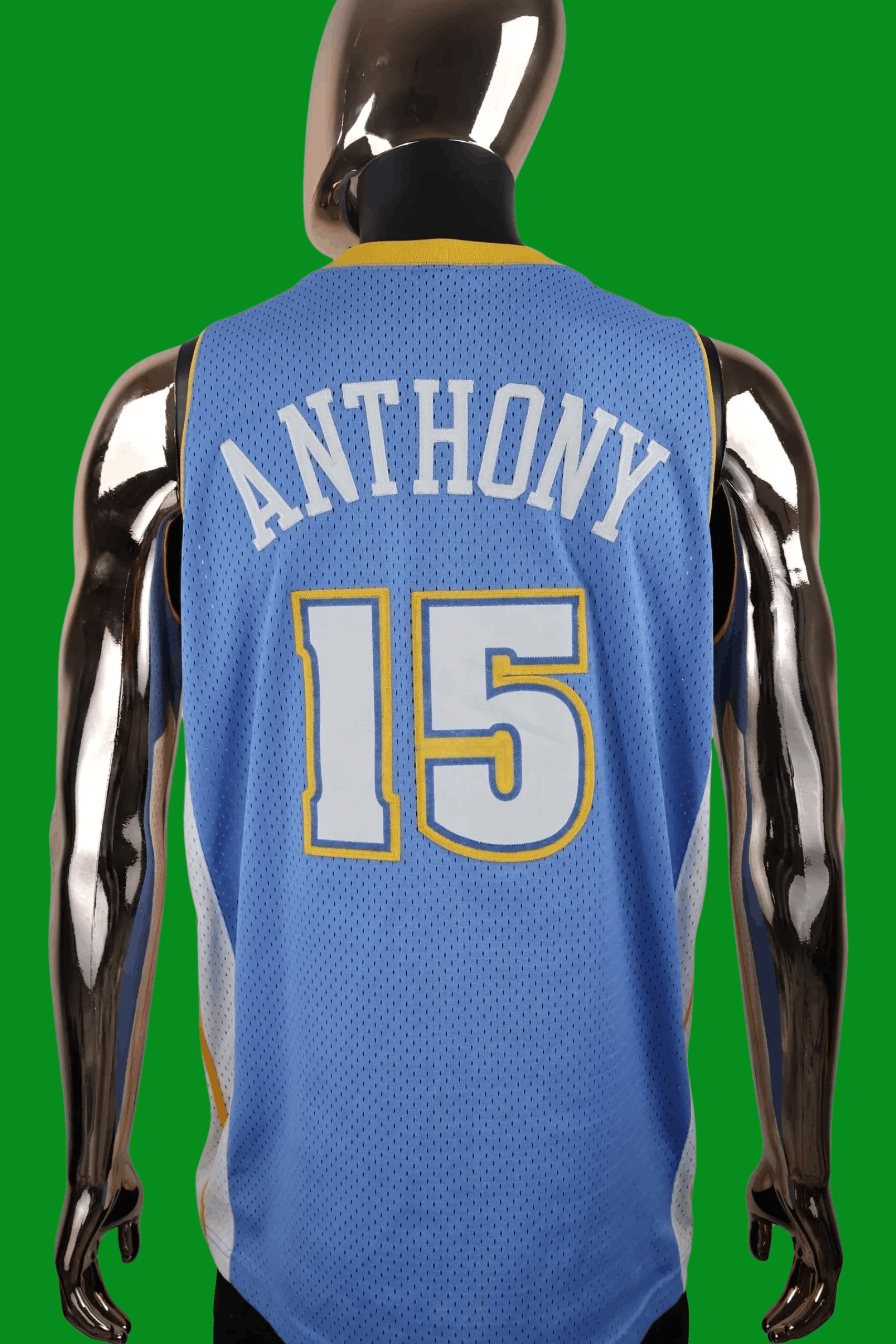 Nike VTG Nike NBA Swingman Denver Nuggets Carmelo Anthony Sewn Size US M / EU 48-50 / 2 - 6 Thumbnail
